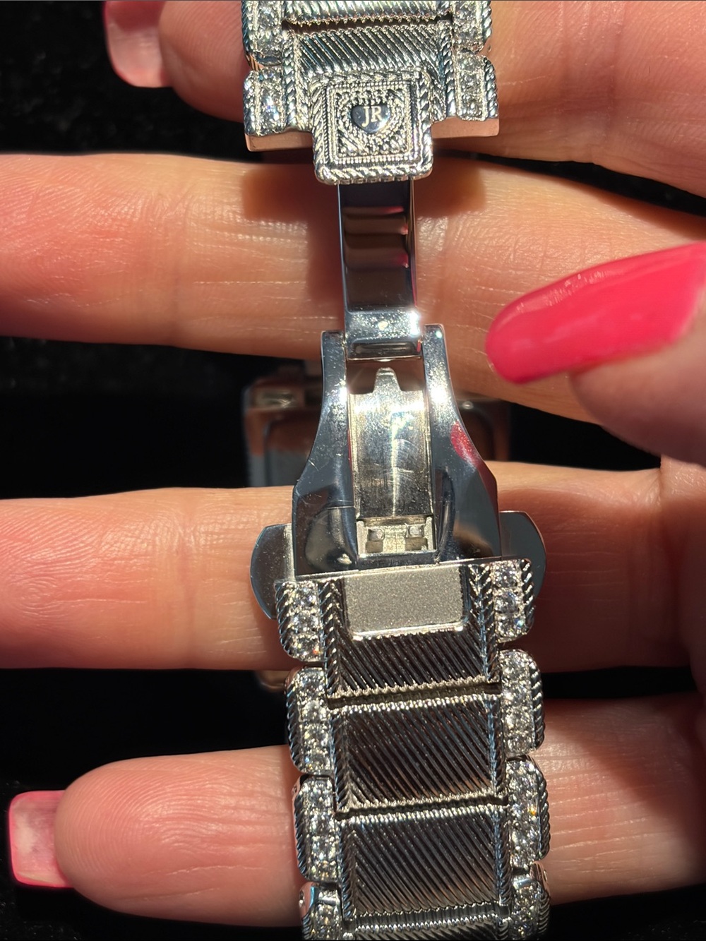 Judith Ripka mother of pearl cushion Watch - Picture 3 of 8